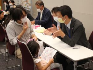 フッ化物塗布事業の様子